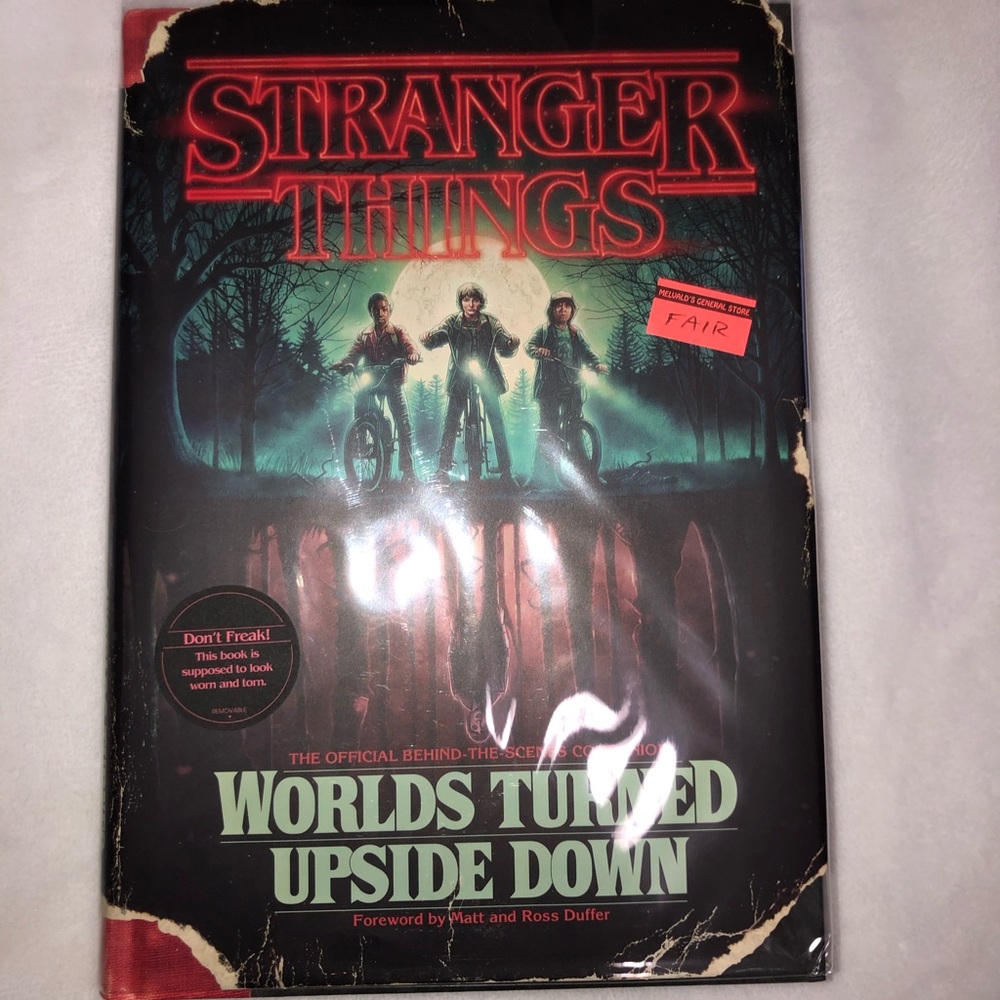 BRAND NEW STRANGER THINGS BOOK!!
